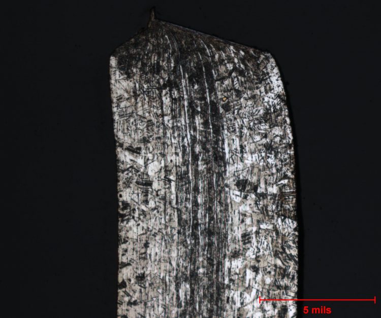 Cold Work in Austenitic Stainless Steel (316)