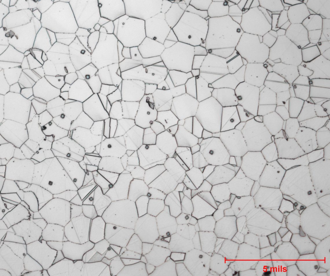 A286 Iron-Base Superalloy - Metallography with Neel