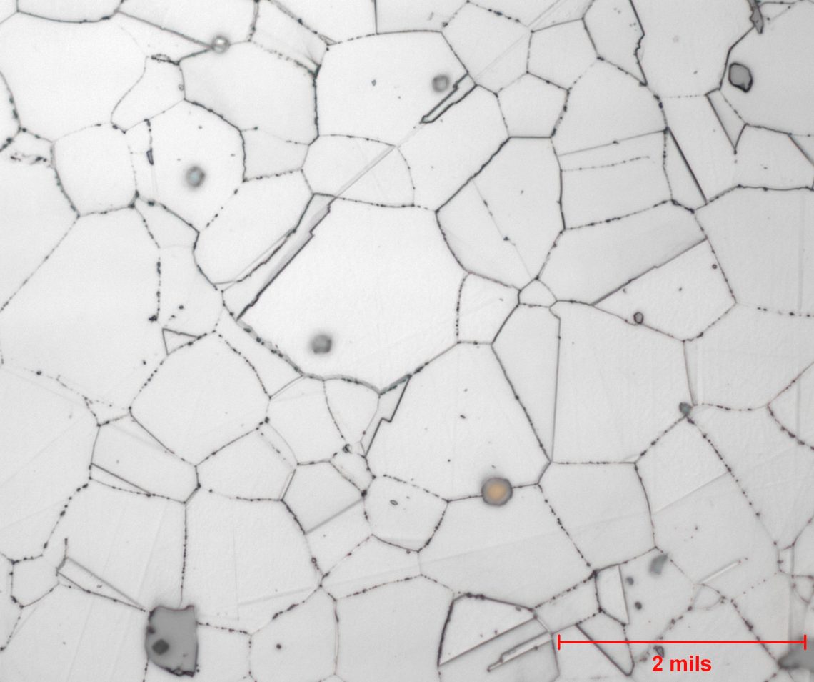 A286 Iron-Base Superalloy - Metallography with Neel